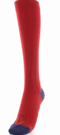 Best Berthe Aux Grands Pieds Chaussettes hautes en soie orange