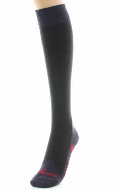 Discount Berthe Aux Grands Pieds Chaussettes hautes femme cachemire marron