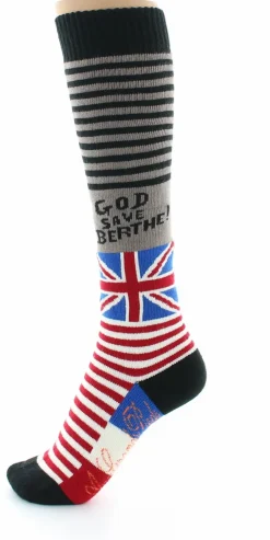 Discount Berthe Aux Grands Pieds Chaussettes hautes God save Berthe
