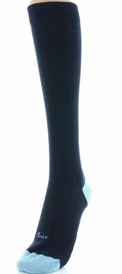 Fashion Berthe Aux Grands Pieds Chaussettes hautes Les indispensables marine-ciel
