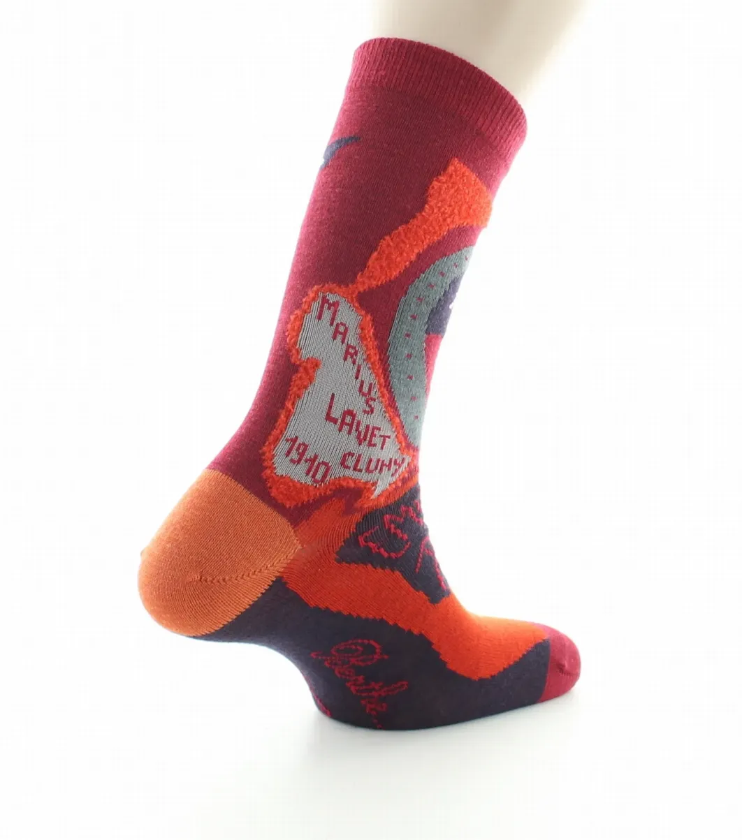 Sale Berthe Aux Grands Pieds Chaussettes homme laine peignée Gadz'Art