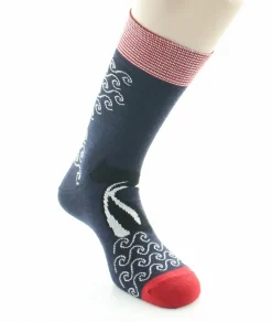 Outlet Berthe Aux Grands Pieds Chaussettes homme laine peignée la baleine