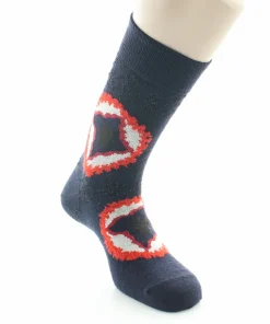 Outlet Berthe Aux Grands Pieds Chaussettes homme laine peignée cercles de feux