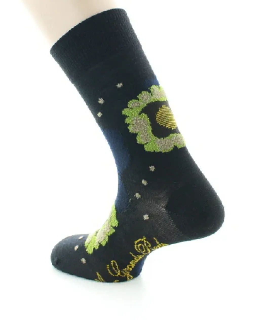 Hot Berthe Aux Grands Pieds Chaussettes homme laine peignée nénuphar