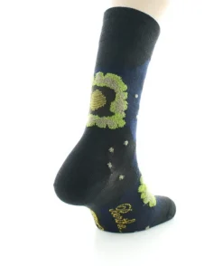 Hot Berthe Aux Grands Pieds Chaussettes homme laine peignée nénuphar