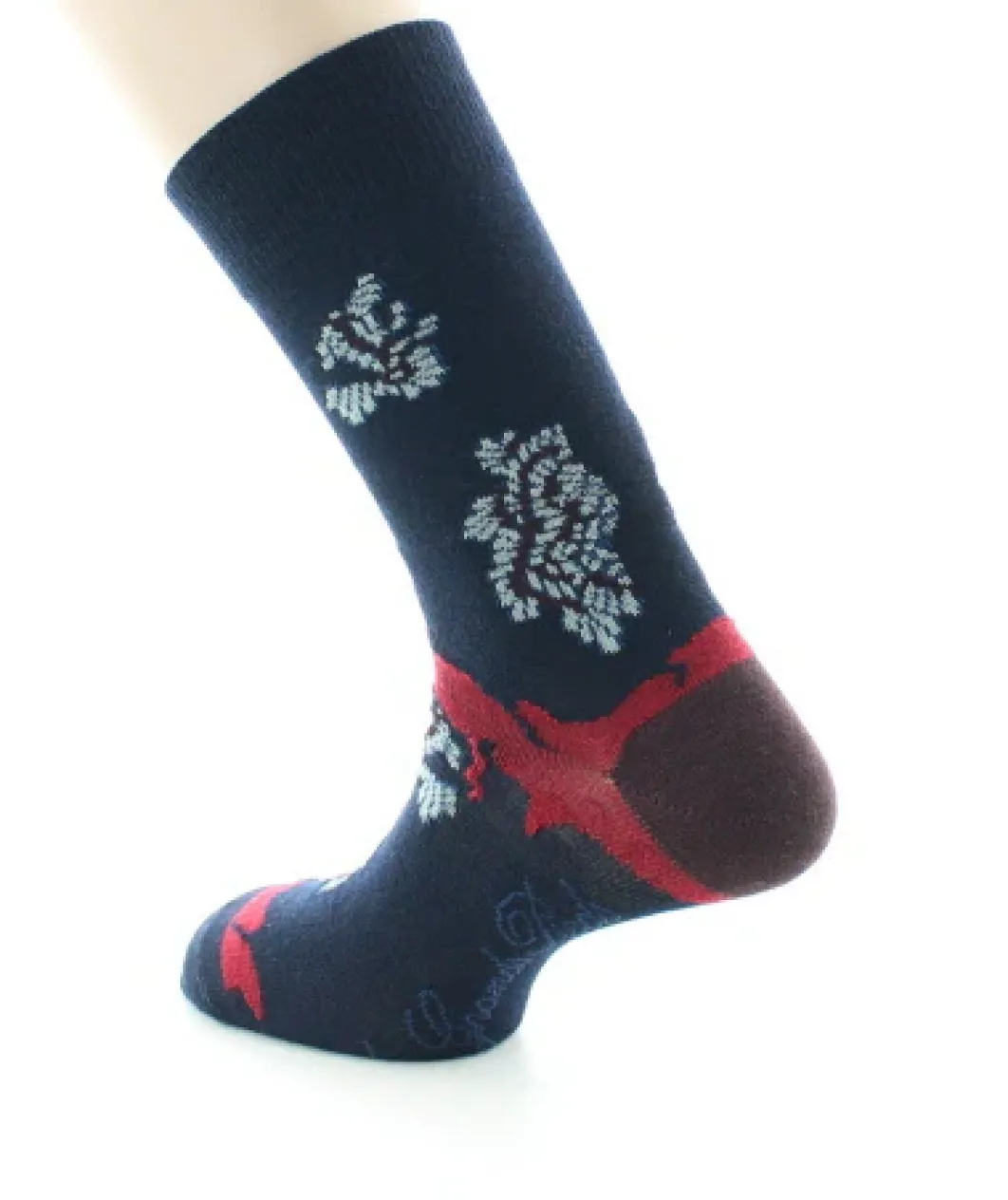 Online Berthe Aux Grands Pieds Chaussettes homme laine peignée fleurs de kimono
