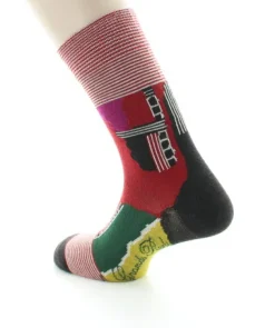 Discount Berthe Aux Grands Pieds Chaussettes homme laine peignée cubisme