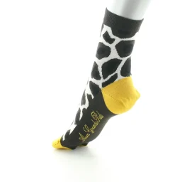 New Berthe Aux Grands Pieds Chaussettes Tabi en coton girafe