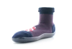 Fashion Berthe Aux Grands Pieds Chausson chaussette mixte Pois rouges