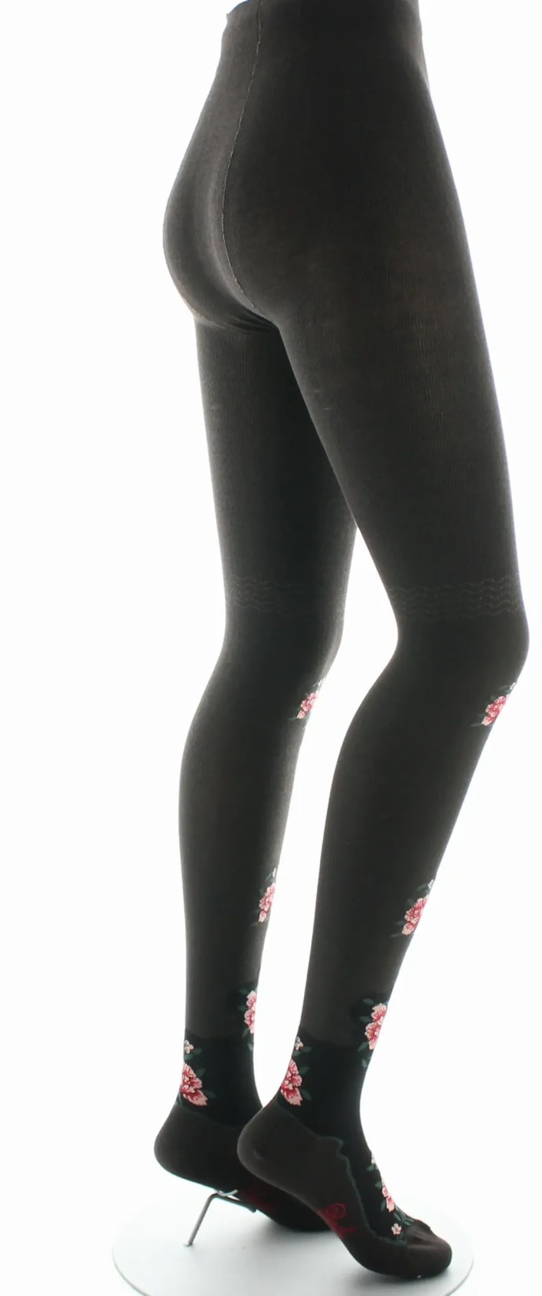 Best Berthe Aux Grands Pieds Collants coton femme fleurs