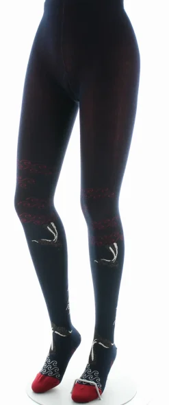Outlet Berthe Aux Grands Pieds Collants coton femme la baleine