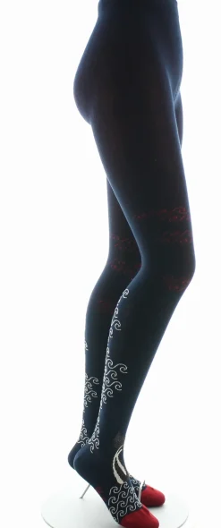 Outlet Berthe Aux Grands Pieds Collants coton femme la baleine