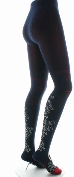 Outlet Berthe Aux Grands Pieds Collants coton femme la baleine