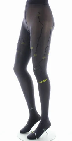 Clearance Berthe Aux Grands Pieds Collants 40D femme raisin hirondelle jaune