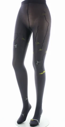 Clearance Berthe Aux Grands Pieds Collants 40D femme raisin hirondelle jaune