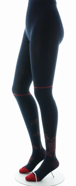 Outlet Berthe Aux Grands Pieds Collants en Coton Kimono