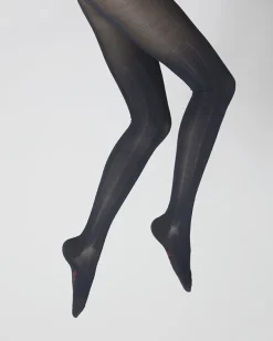 Discount Berthe Aux Grands Pieds Collants en soie marine