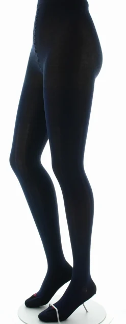 Discount Berthe Aux Grands Pieds Collants en soie marine