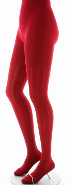 Online Berthe Aux Grands Pieds Collants en soie rouge