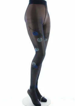 Discount Berthe Aux Grands Pieds Collants femme 30D marine monnaie du pape bleu