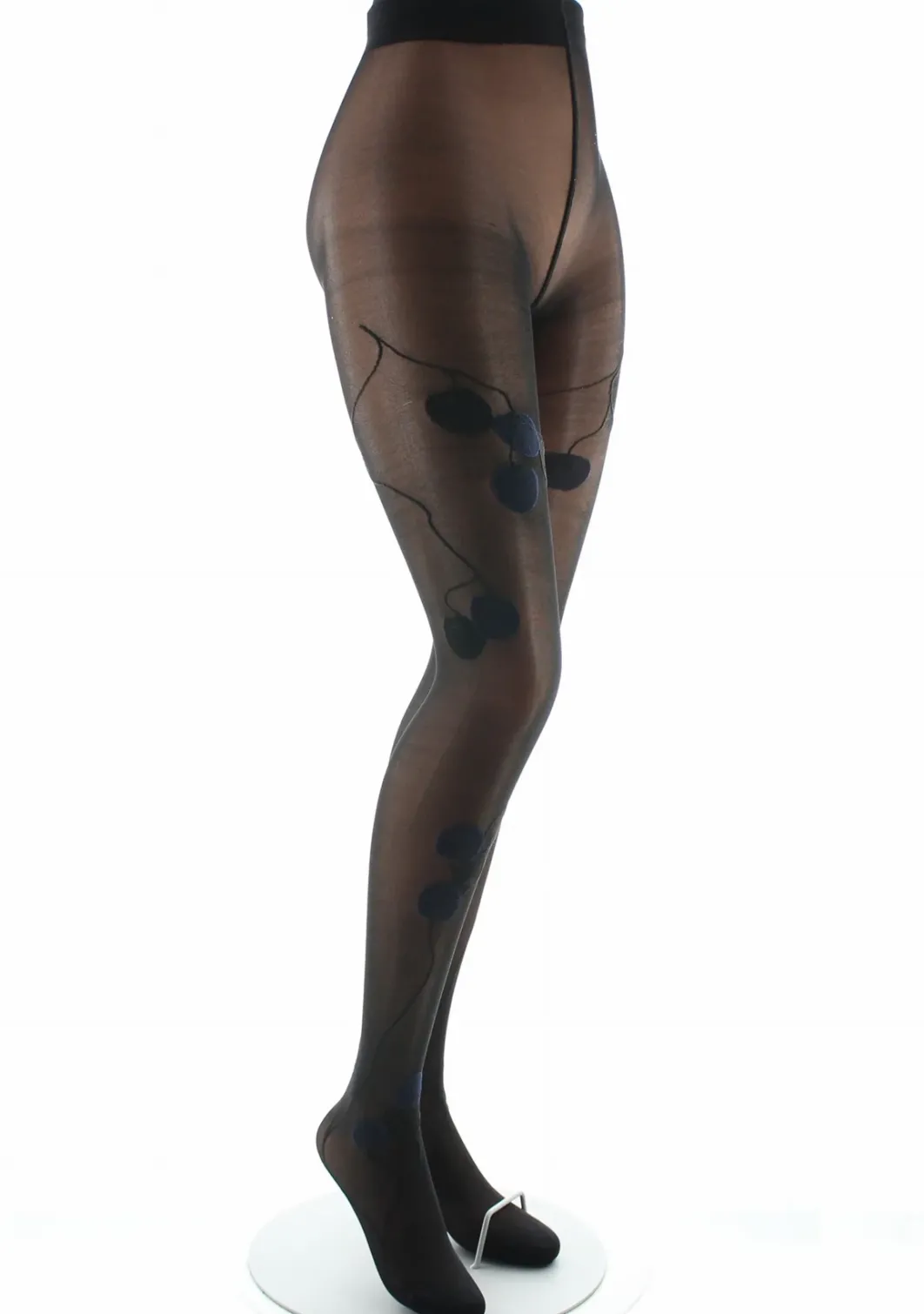 Online Berthe Aux Grands Pieds Collants femme 30D noir monnaie du pape marine