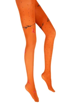 Fashion Berthe Aux Grands Pieds Collants femme 40D orange mouette rose