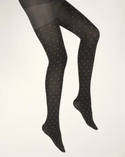 Hot Berthe Aux Grands Pieds Collants femme 60D plumetis