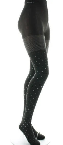Hot Berthe Aux Grands Pieds Collants femme 60D plumetis