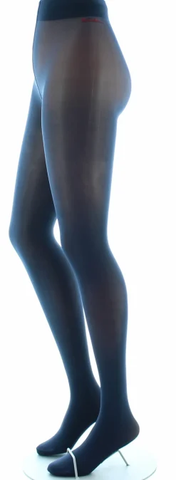 New Berthe Aux Grands Pieds Collants semi-opaques 40 deniers - Marine