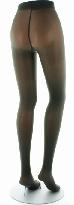 New Berthe Aux Grands Pieds Collants semi-opaques 40 deniers - Kaki