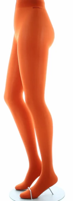 Fashion Berthe Aux Grands Pieds Collants semi-opaques 40 deniers - Orange