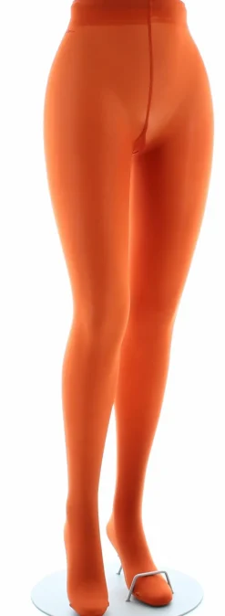 Fashion Berthe Aux Grands Pieds Collants semi-opaques 40 deniers - Orange