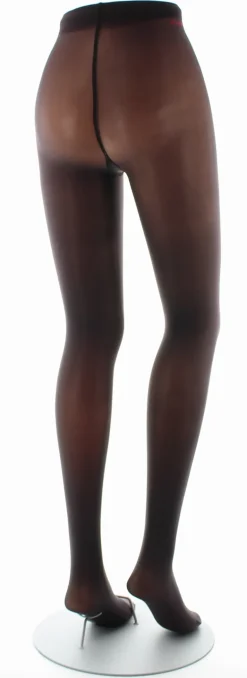 New Berthe Aux Grands Pieds Collants semi-opaques 40 deniers - Prune