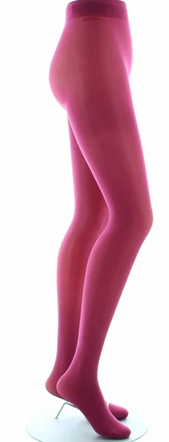 Outlet Berthe Aux Grands Pieds Collants semi-opaques 40 deniers - Fushia