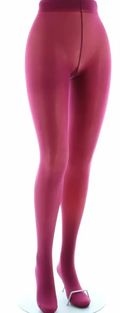 Outlet Berthe Aux Grands Pieds Collants semi-opaques 40 deniers - Fushia