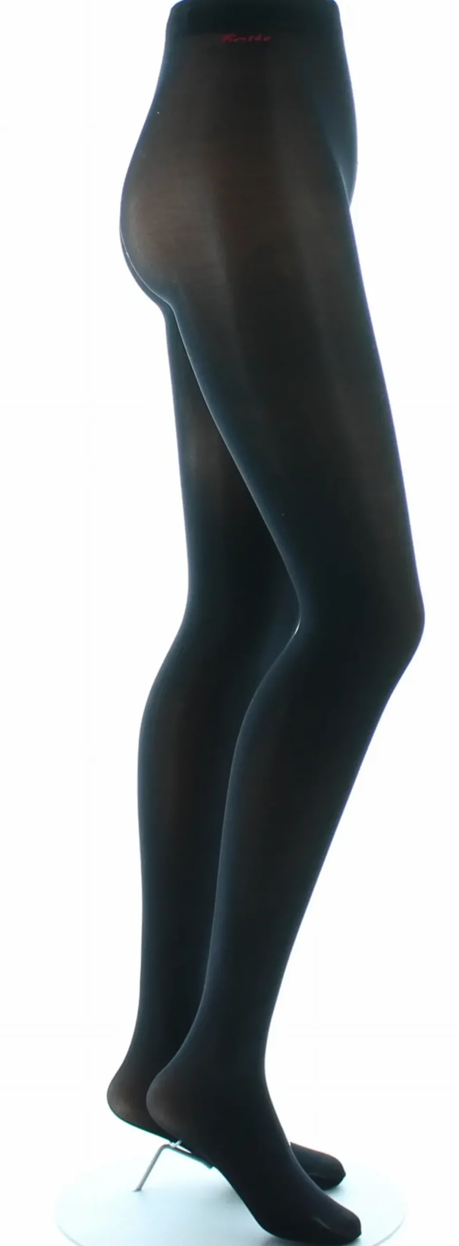Discount Berthe Aux Grands Pieds Collants semi-opaques noir