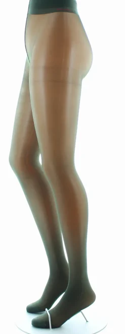 Hot Berthe Aux Grands Pieds Collants semi-transparents - Couleur Kaki