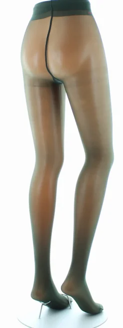 Hot Berthe Aux Grands Pieds Collants semi-transparents - Couleur Kaki