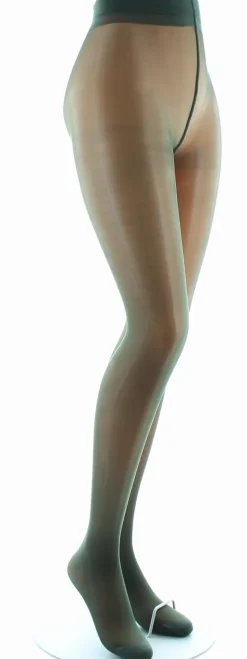 Hot Berthe Aux Grands Pieds Collants semi-transparents - Couleur Kaki