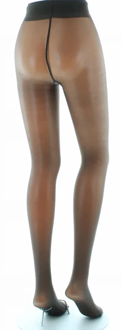 Fashion Berthe Aux Grands Pieds Collants semi-transparents - Couleur Expresso