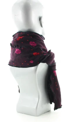 Online Berthe Aux Grands Pieds Echarpe femme coton couleurs d'automne