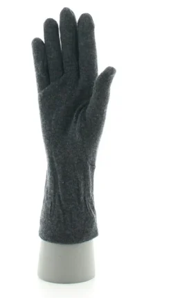Outlet Berthe Aux Grands Pieds Gants cachemire anthracite