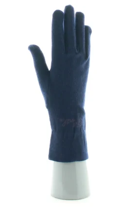 Best Berthe Aux Grands Pieds Gants cachemire marine
