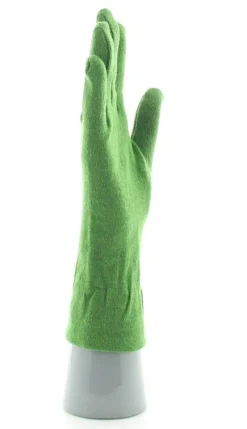 Discount Berthe Aux Grands Pieds Gants cachemire vert