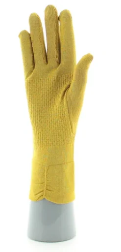 Best Berthe Aux Grands Pieds Gants en soie jaune
