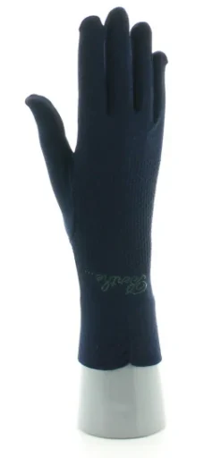 Best Berthe Aux Grands Pieds Gants en soie marine