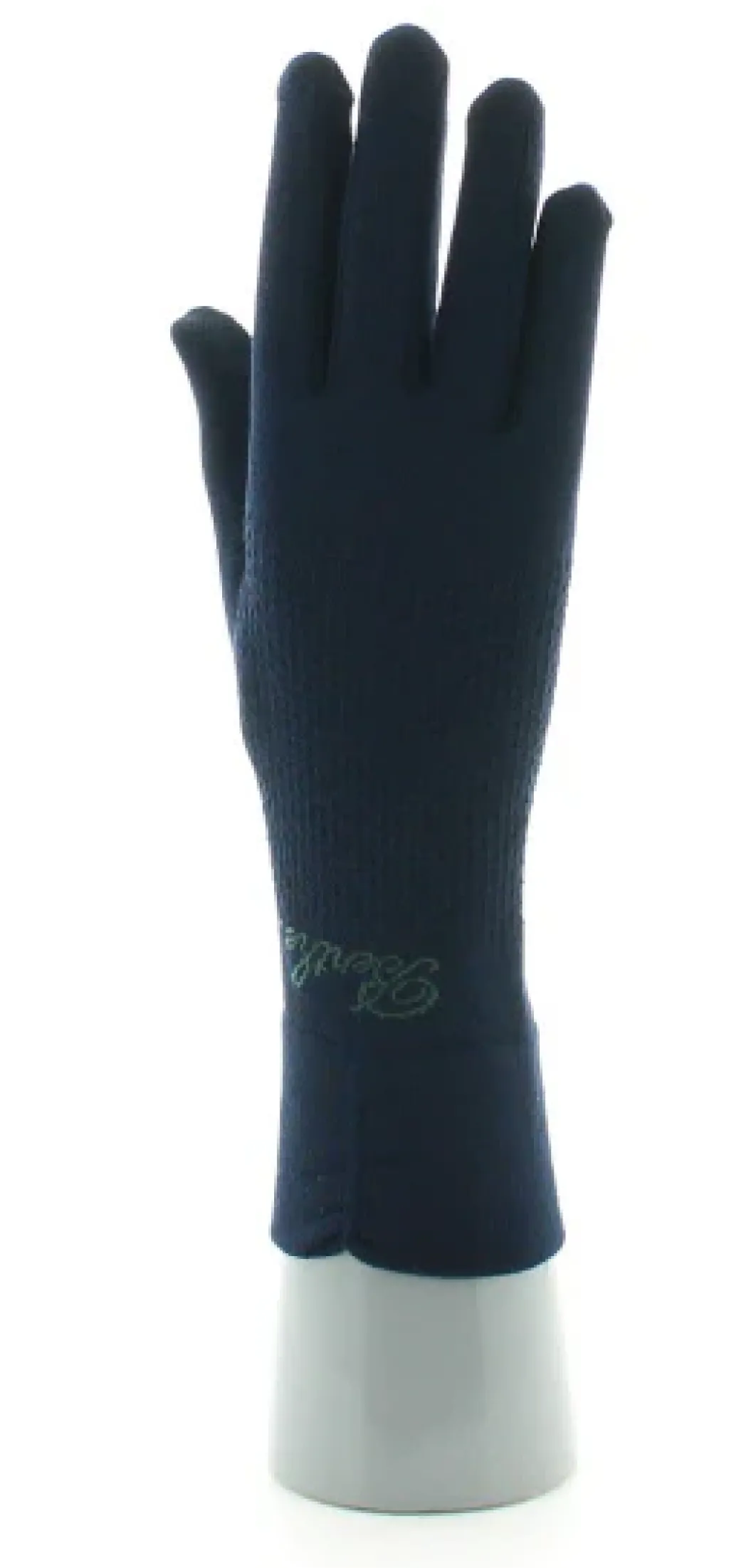 Best Berthe Aux Grands Pieds Gants en soie marine