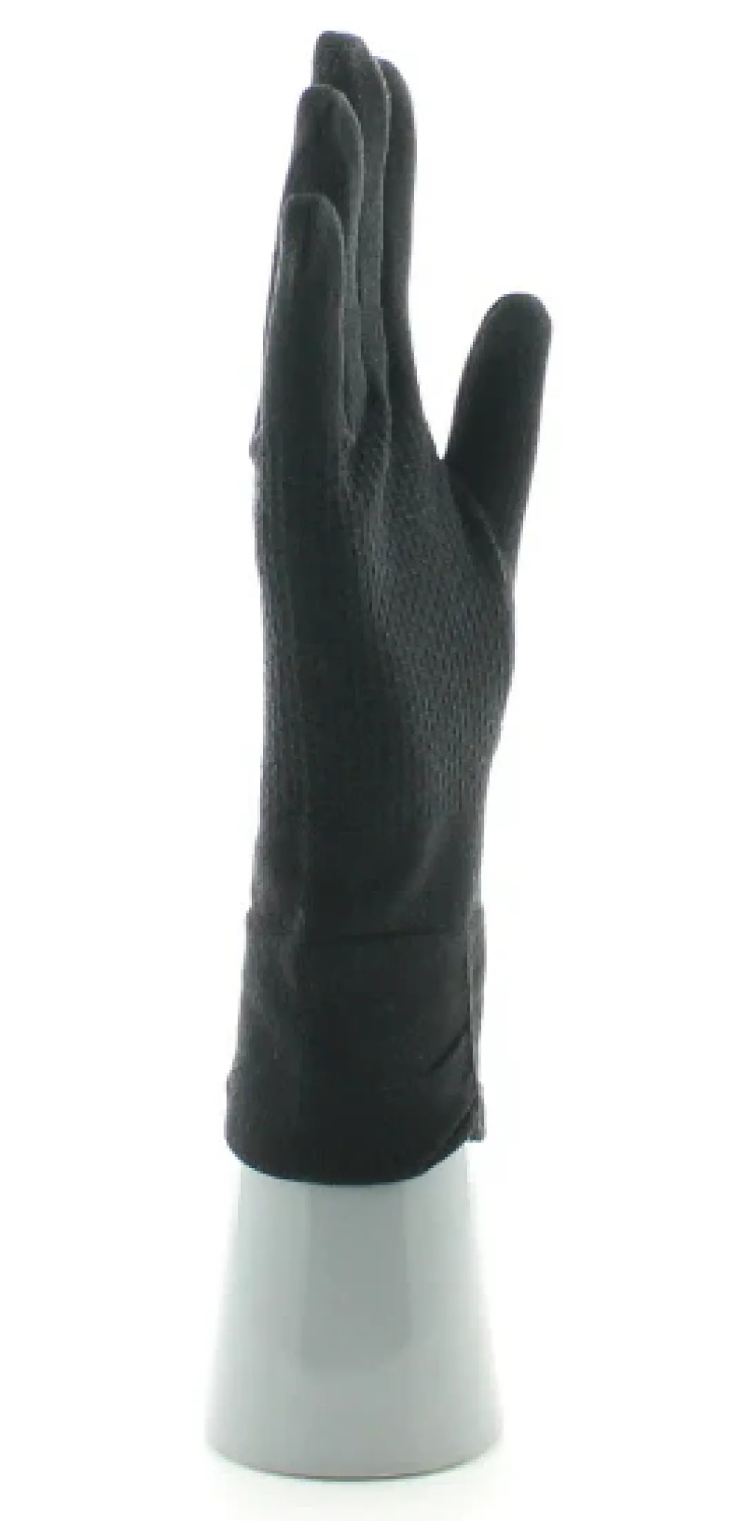 Outlet Berthe Aux Grands Pieds Gants en soie noir