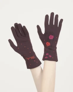 Online Berthe Aux Grands Pieds Gants femme coton couleurs d'automne