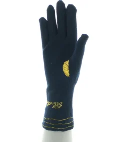 Clearance Berthe Aux Grands Pieds Gants femme coton feuilles d'or